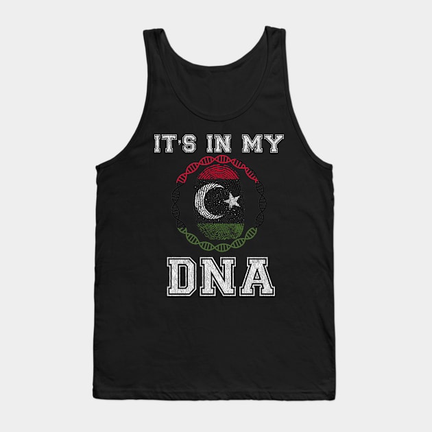 Libya  It's In My DNA - Gift for Libyan From Libya Tank Top by Country Flags